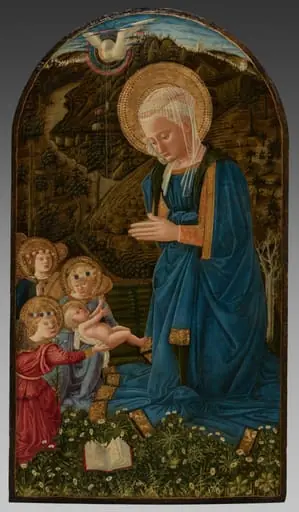 Virgin and Child with Angels
