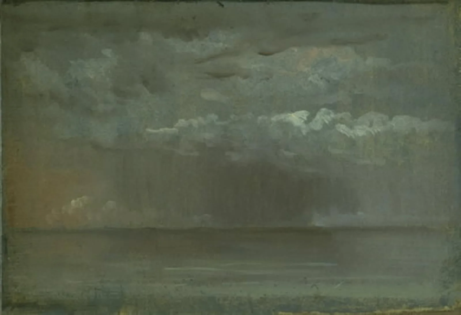 Study of Clouds over the Sea, by Unknown, 1842