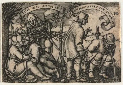 The Peasant Wedding or the Twelve Months:  No. 10