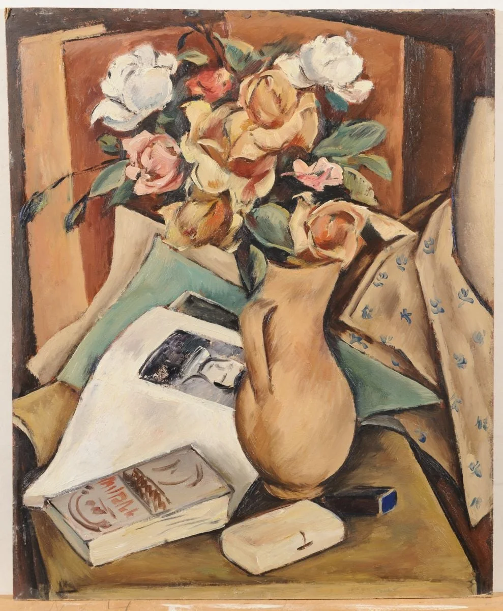 Vas cu trandafiri, by Ion Theodorescu-Sion, 1928