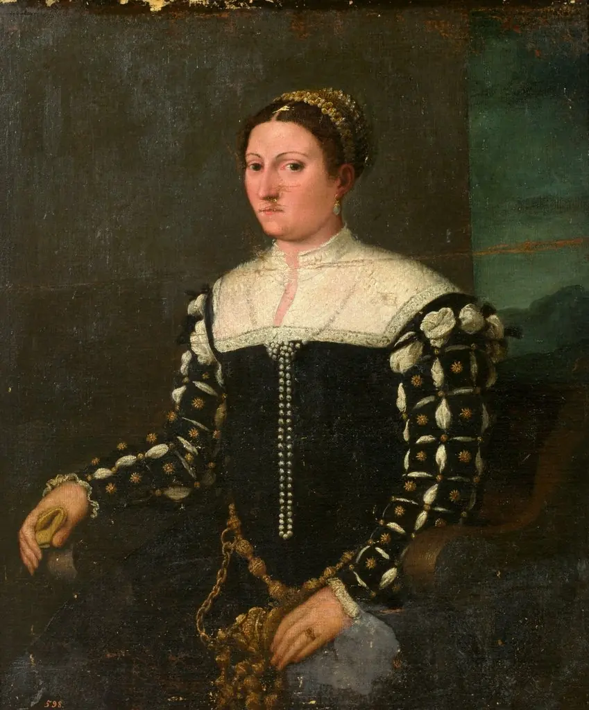 Portrait of an unknown woman