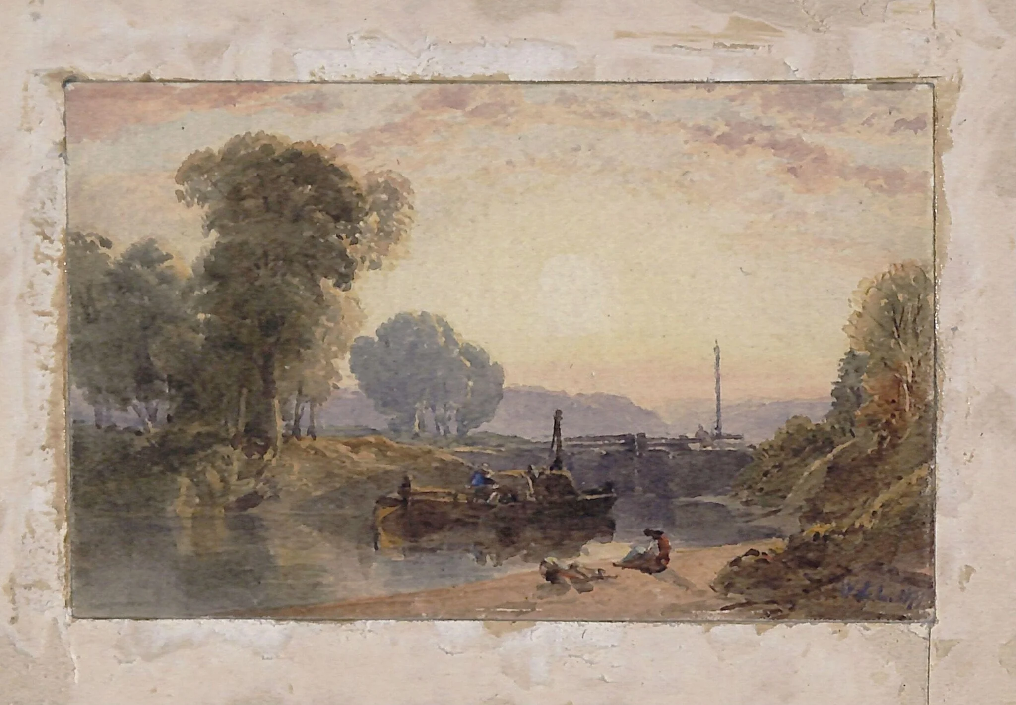 Lock on the Thames