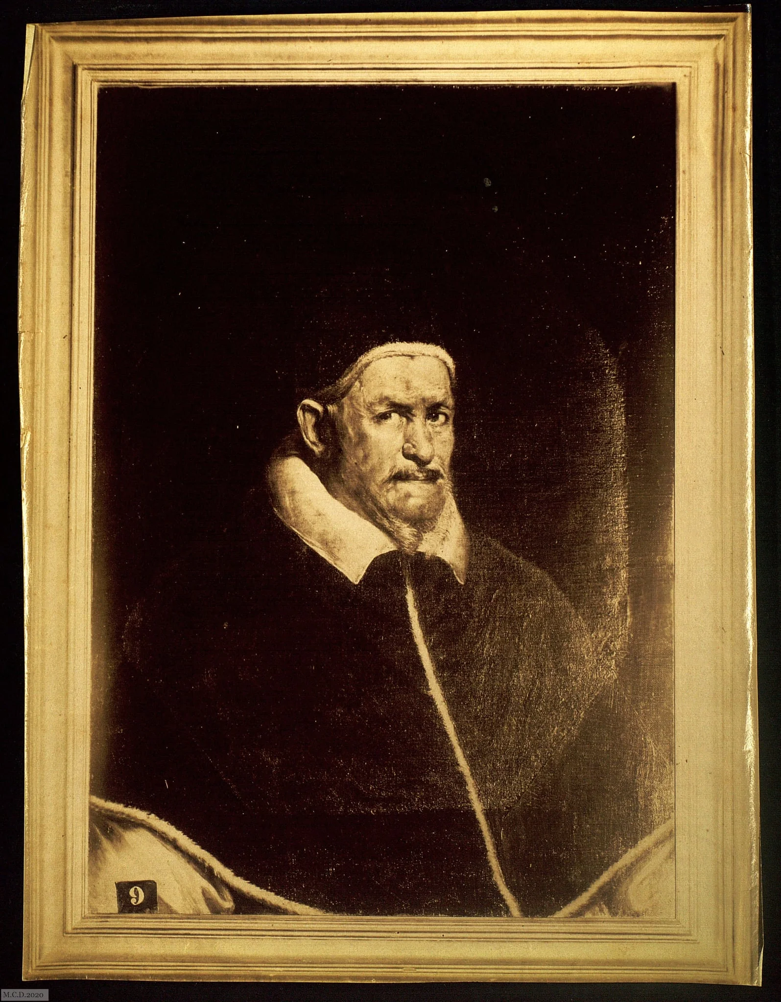 [Retrato del Papa Inocencio X, por Velázquez], by Unknown, 1850