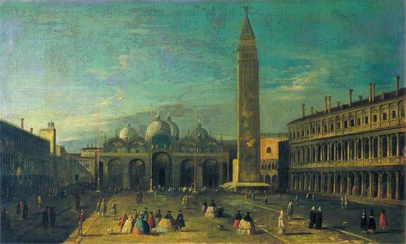 Venice: Piazza San Marco, Looking towards the Basilica