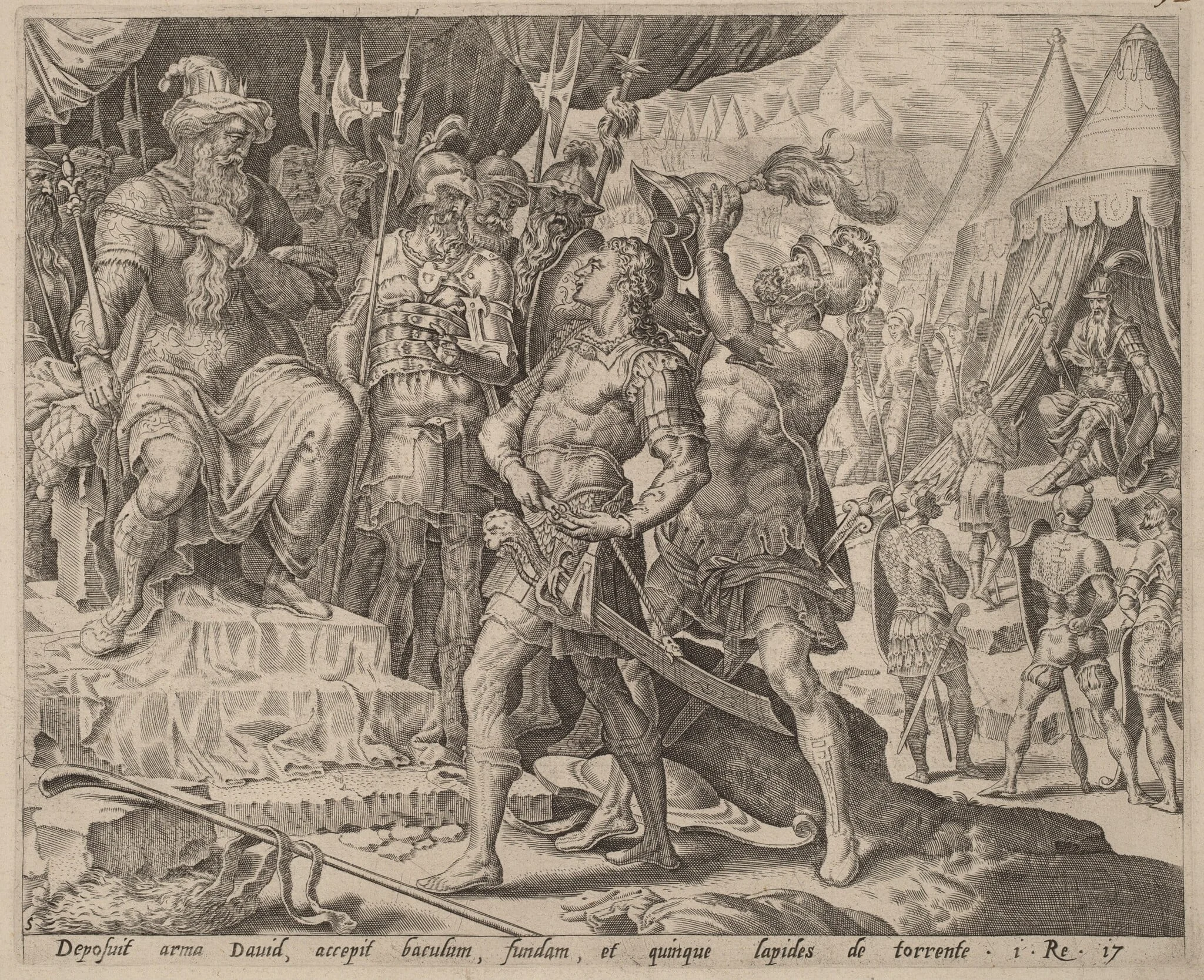 David Armed before Saul