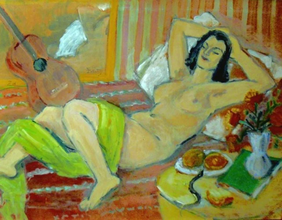 Nud în interior