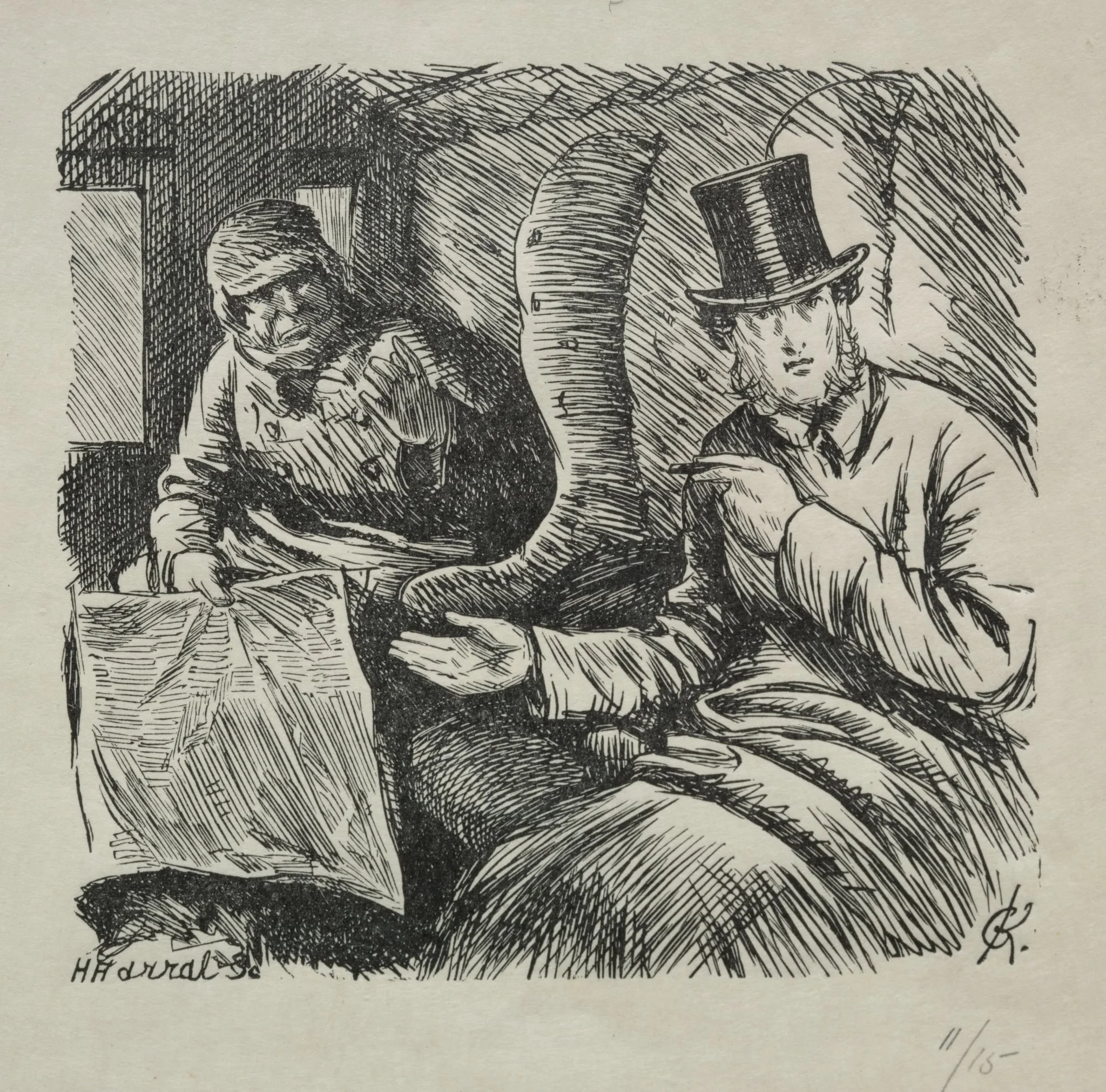 Smoking Strictly Prohibited, by Horace Harral, 1868