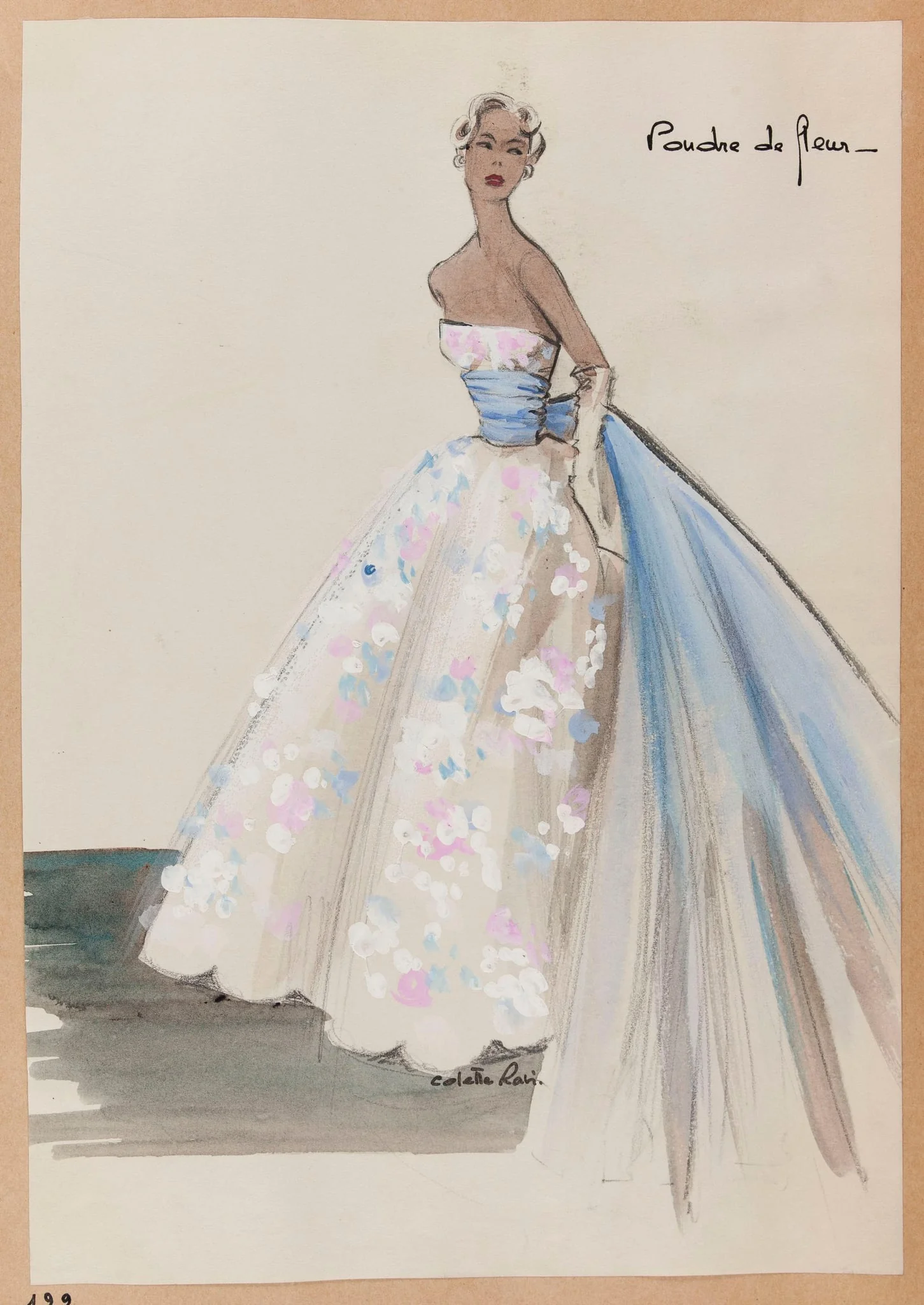 Poudre de fleur, by Carven, 1951