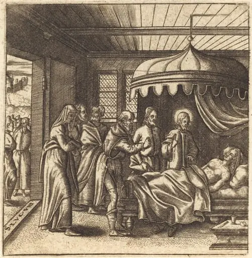 Christ Raises the Daughter of Jairus