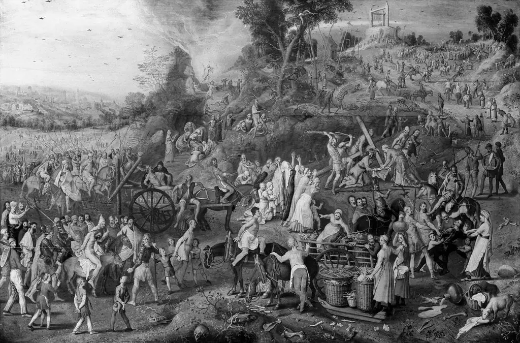 Christ carrying the cross
