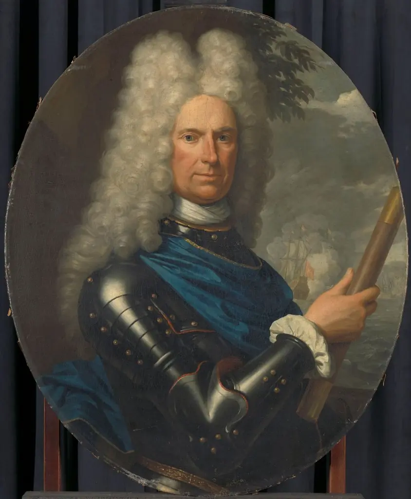 Portrait of Rear-Admiral Arent van Buren