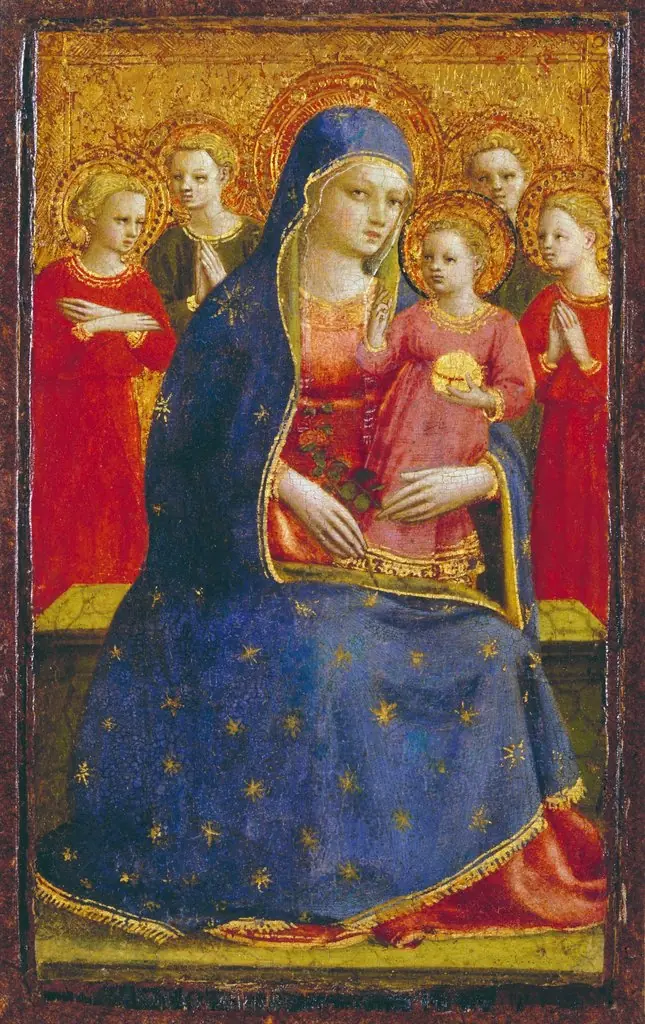 Madonna and Child with Angels