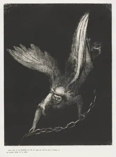 And I Saw an Angel Coming Down from Heaven, Having the Key of the Bottomless Pit and a Great Chain in His Hand
