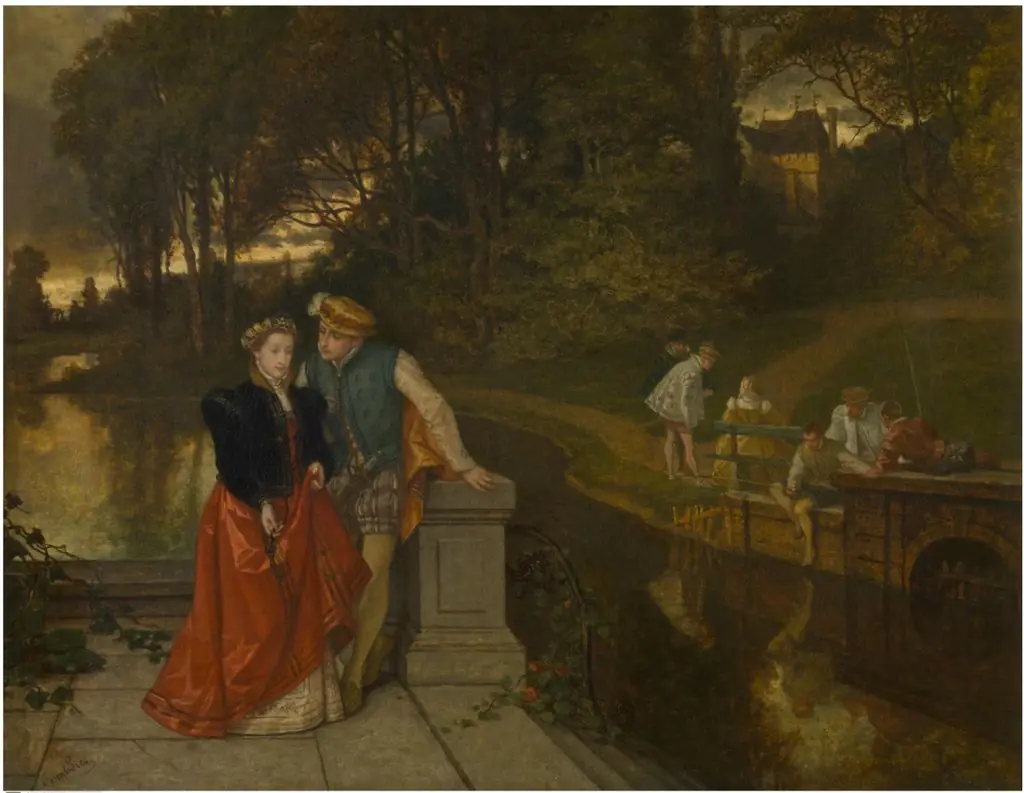 Lovers in the park