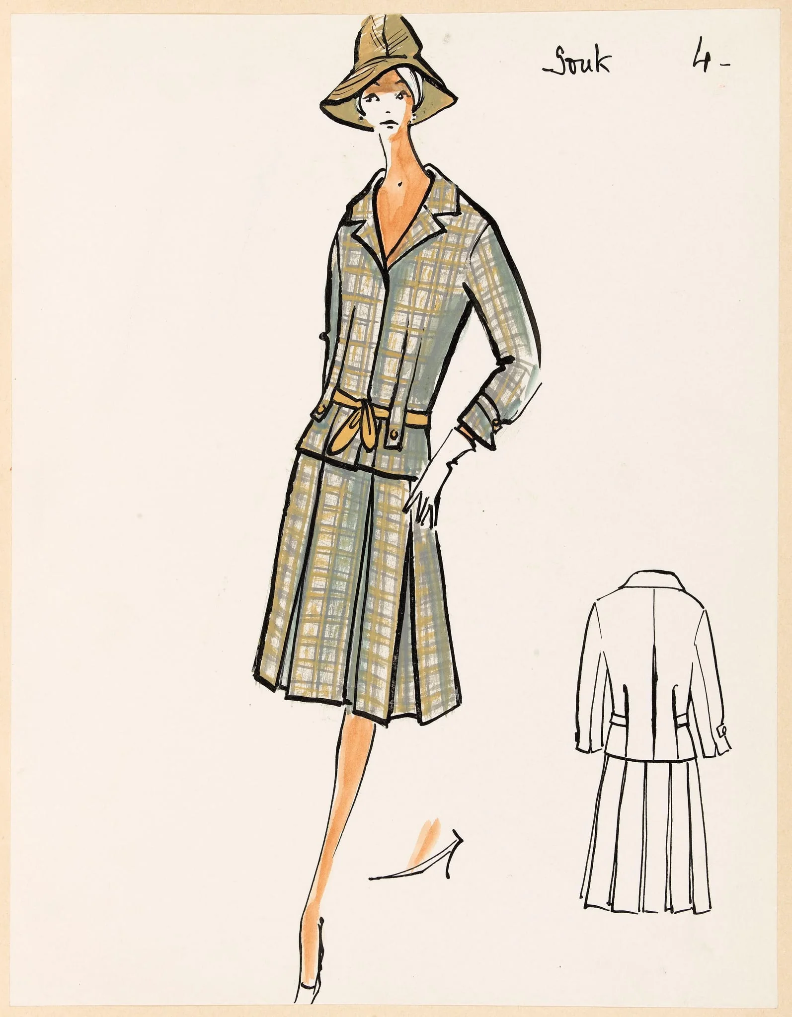 Souk, by Carven, 1959