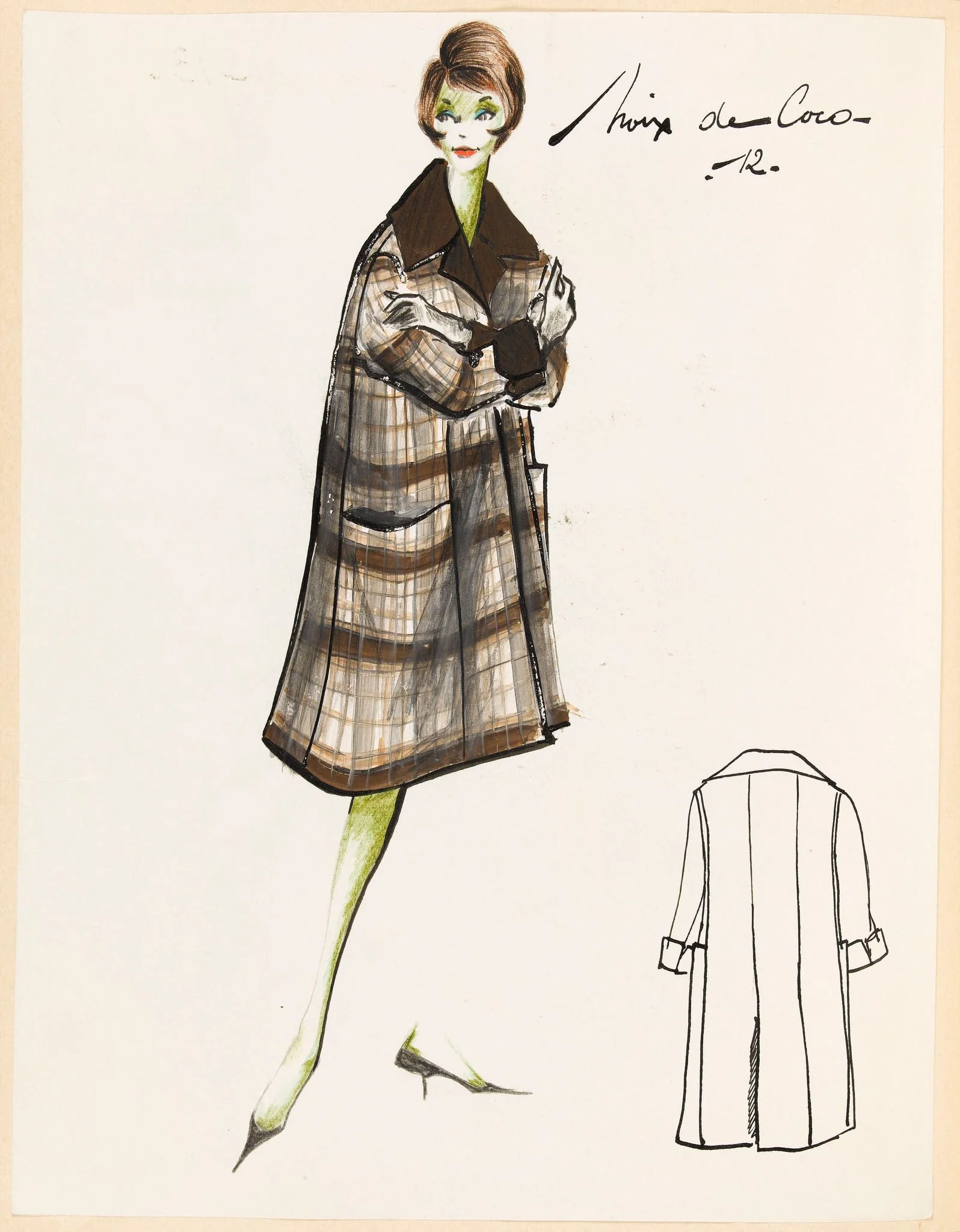 Noix de coco, by Carven, 1959