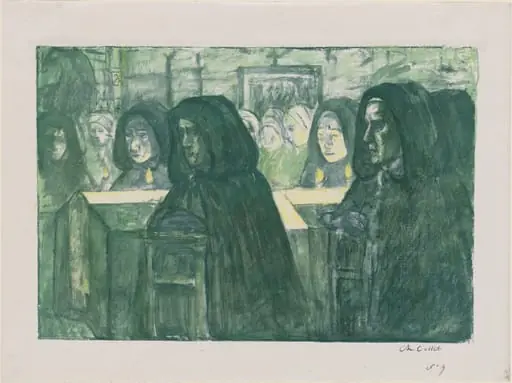 Burial in Brittany (L'Enterrement en Bretagne)