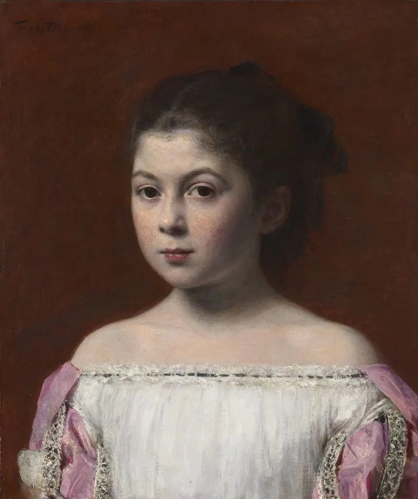 Marie-Yolande de Fitz-James, by Henri Fantin-Latour