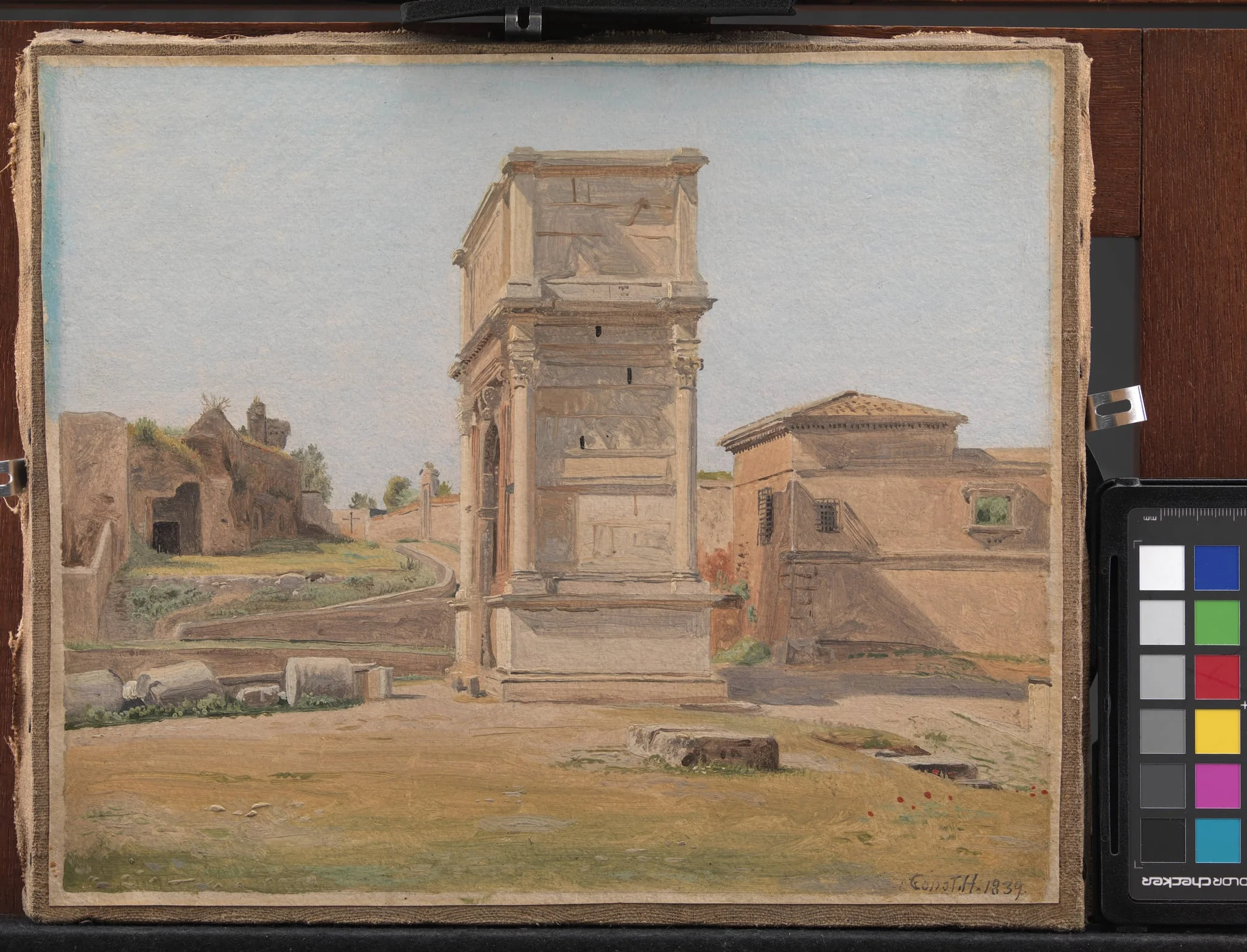 The Arch of Titus in Rome