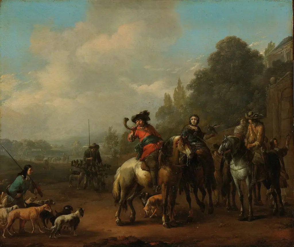The return from the hunt