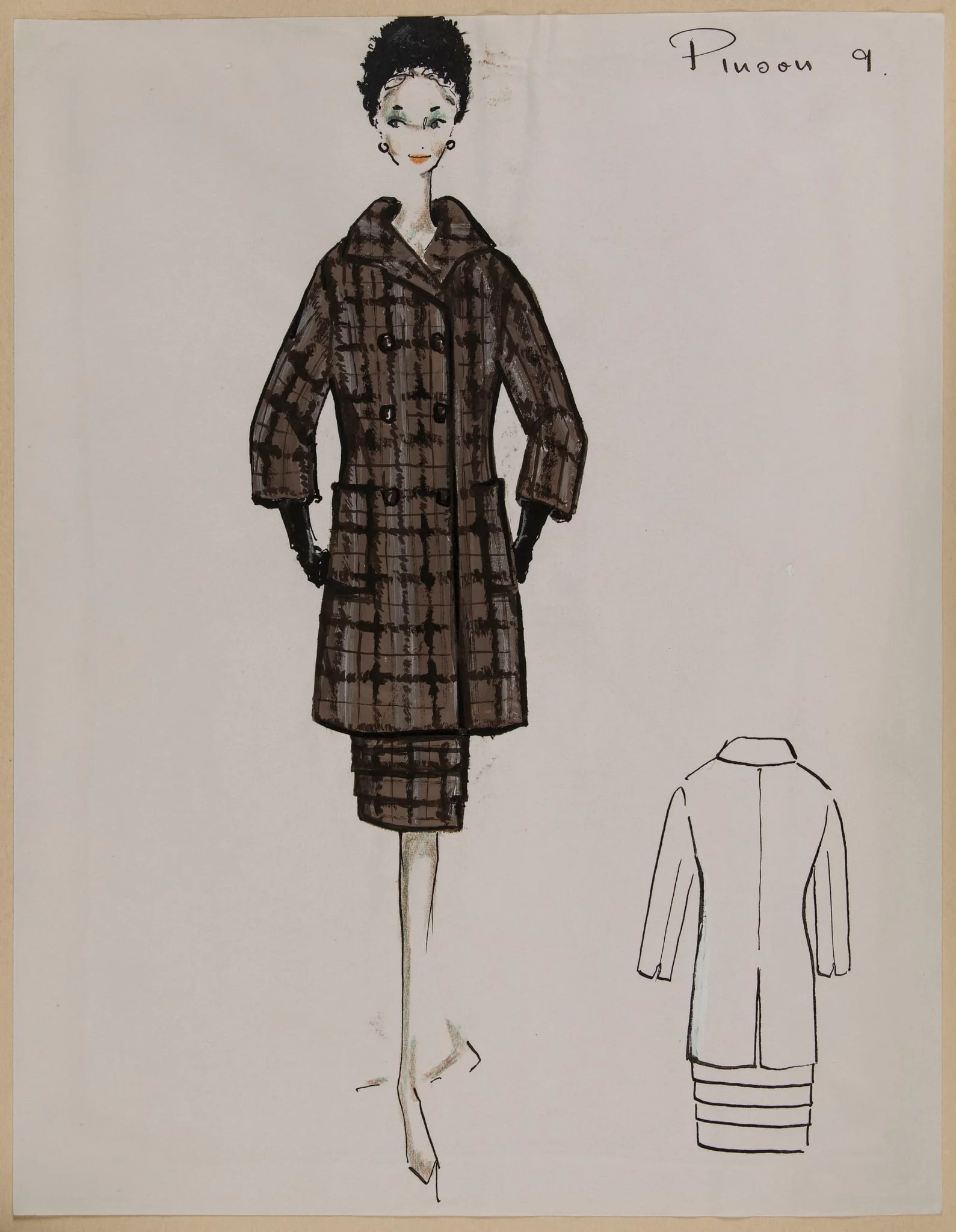 Pinson, by Marie-Louise Carven, 1960