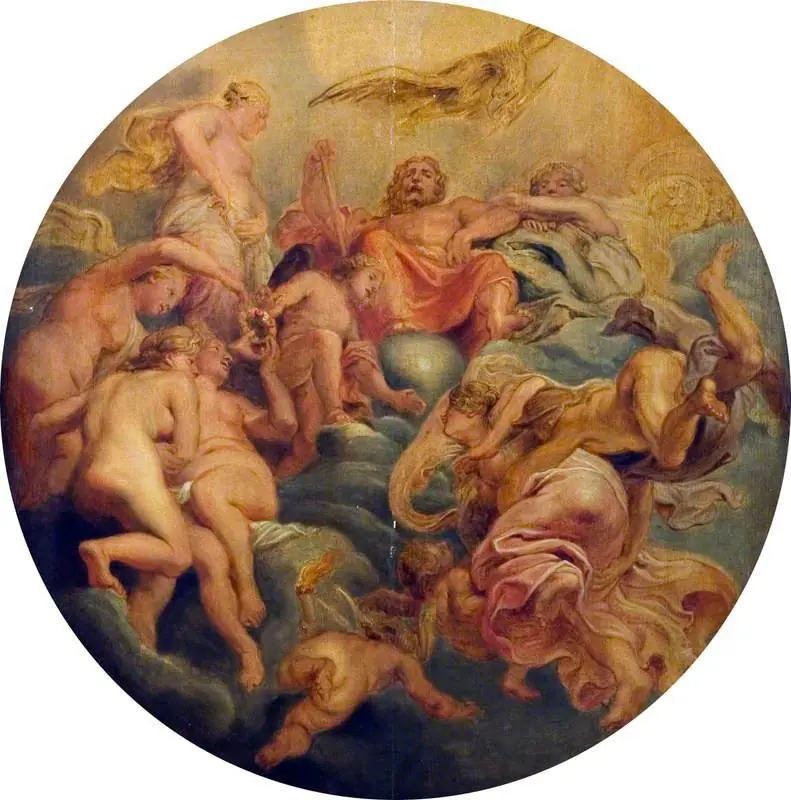 Mercury Conducting Psyche to Olympus