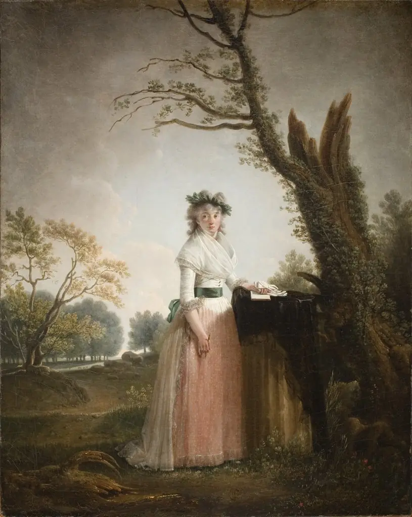 Portrait of Eleonora Chigi, Princess of Teano