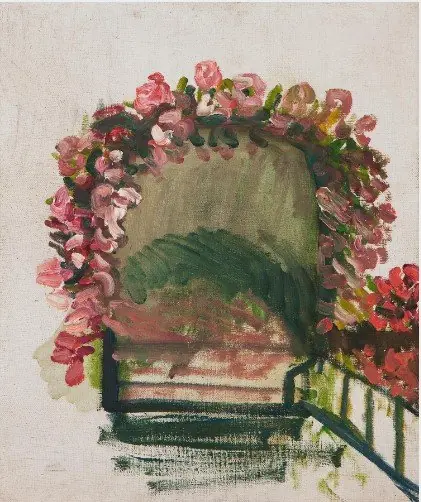 Les arceaux de roses, Giverny