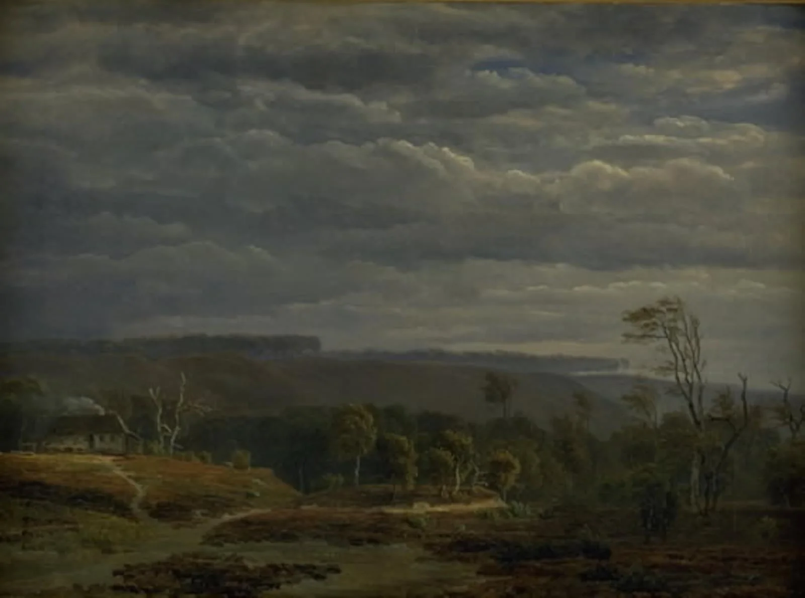 A View of a Wooded Landscape in Jutland, by Unknown, unspecified, 1850