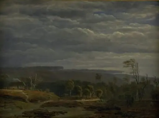 A View of a Wooded Landscape in Jutland