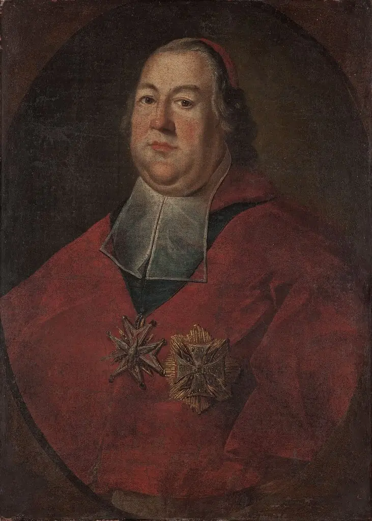 Portrait of Adam Ignacy Komorowski ? (1699–1759), bishop of Livonia, primate from 1748
