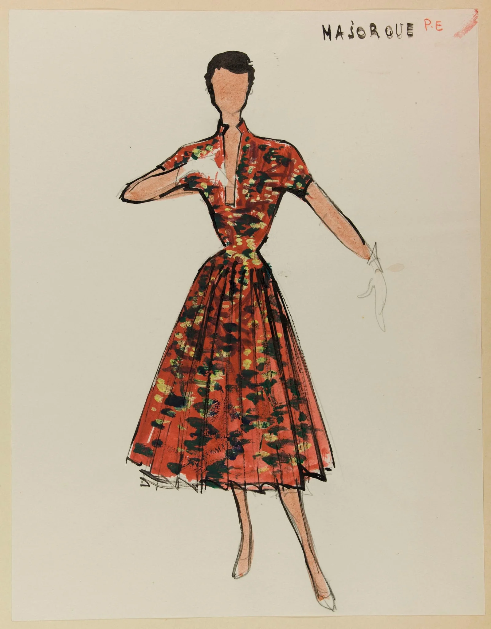 Majorque, by Marie-Louise Carven, 1953