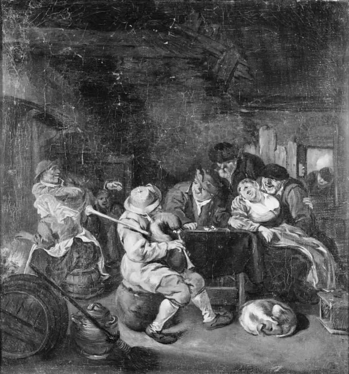 Bagpiper at an Inn