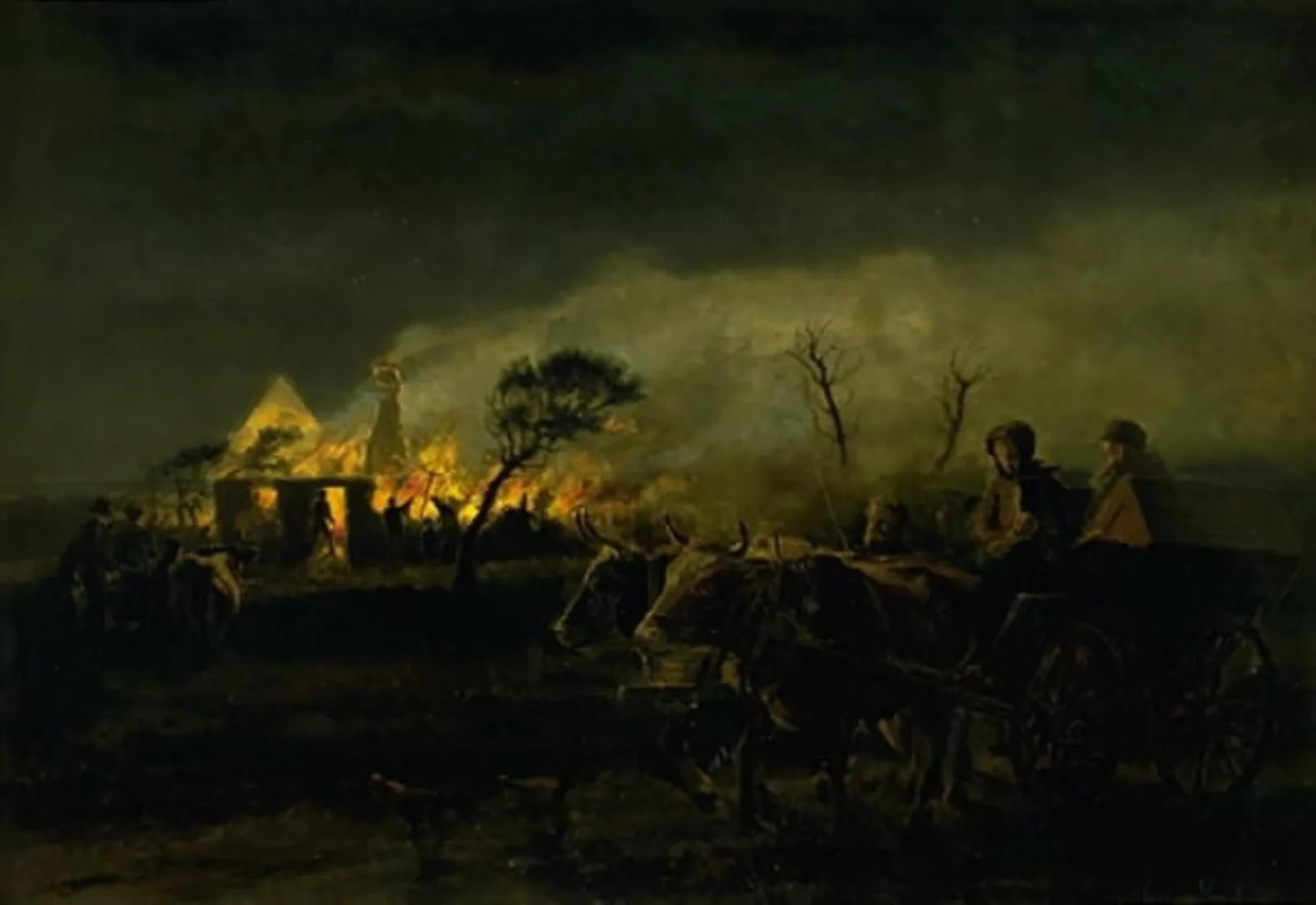 A Farm on Fire