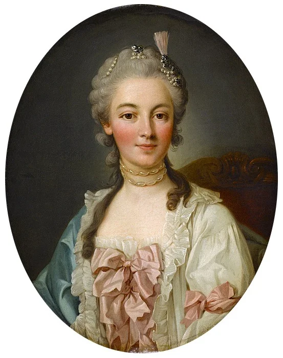 Countess Teresa Kinska Poniatowska, by Per Krafft the Elder, oil, 1765