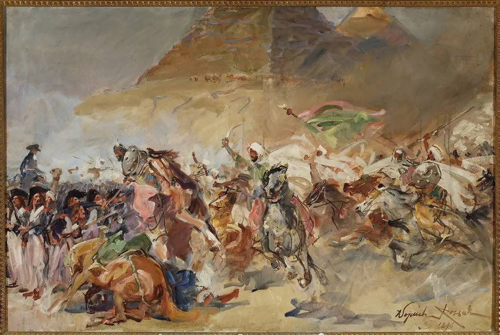 Battle of the Pyramids, sketch