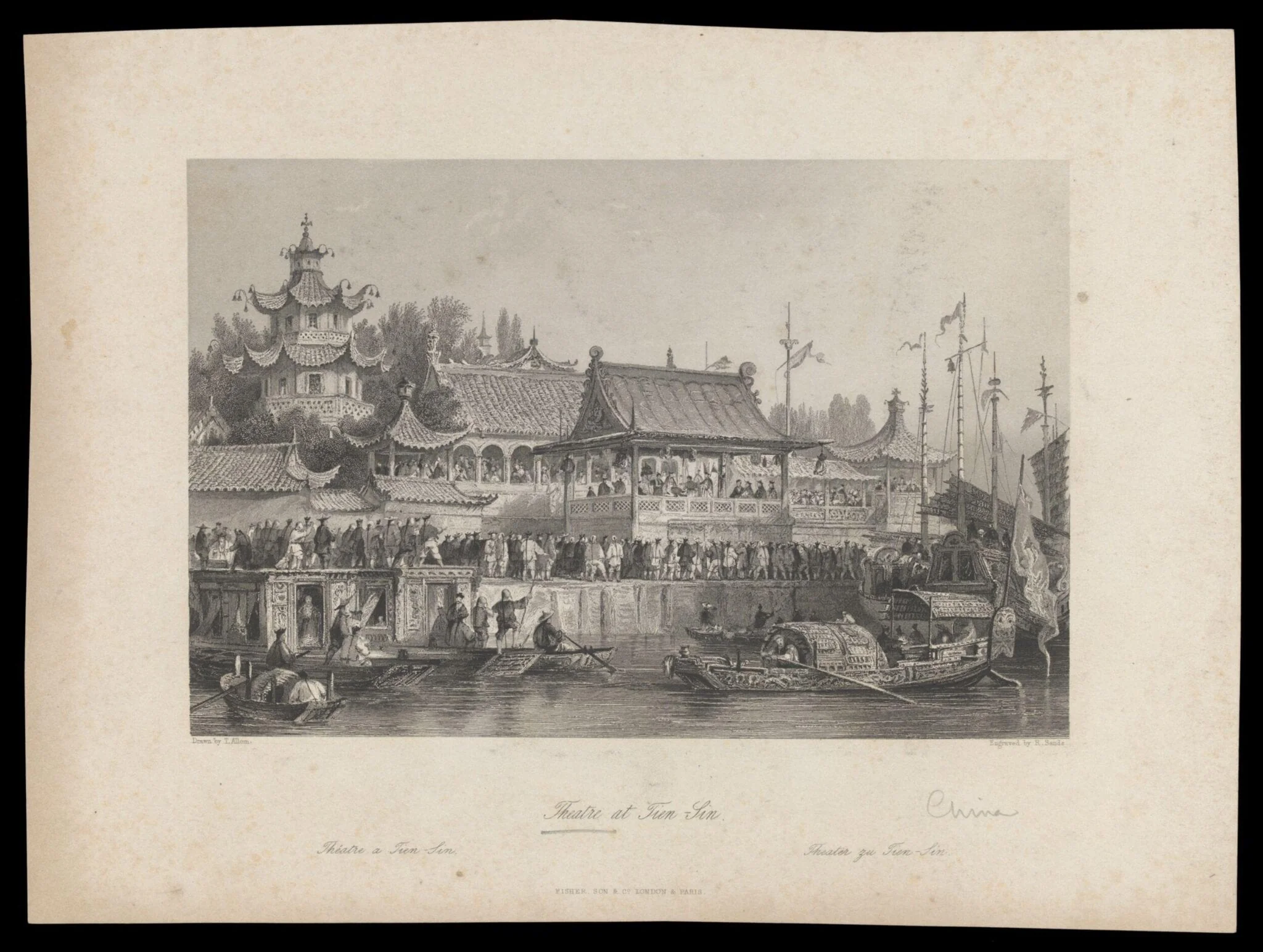 H Beard Print Collection, by Thomas Allom, 1850
