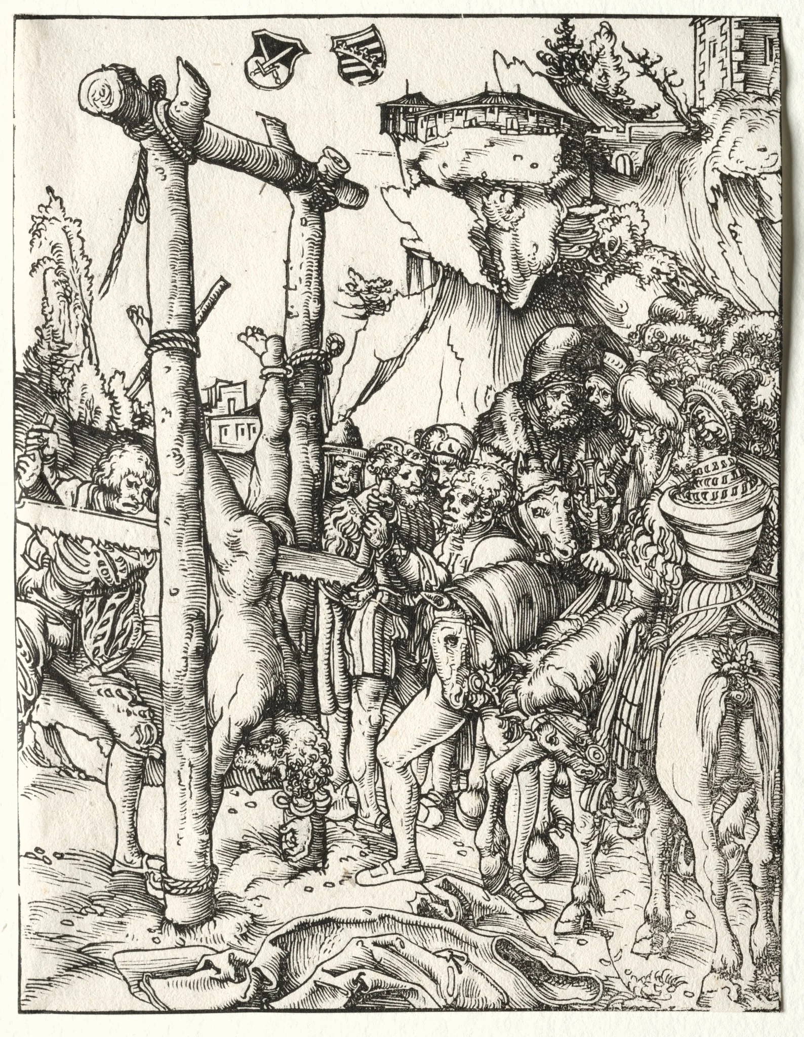 Martyrdom of St. Simeon, by Lucas Cranach the Elder, 1512