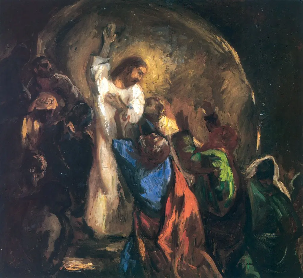 Thomas Touches Christ's Side