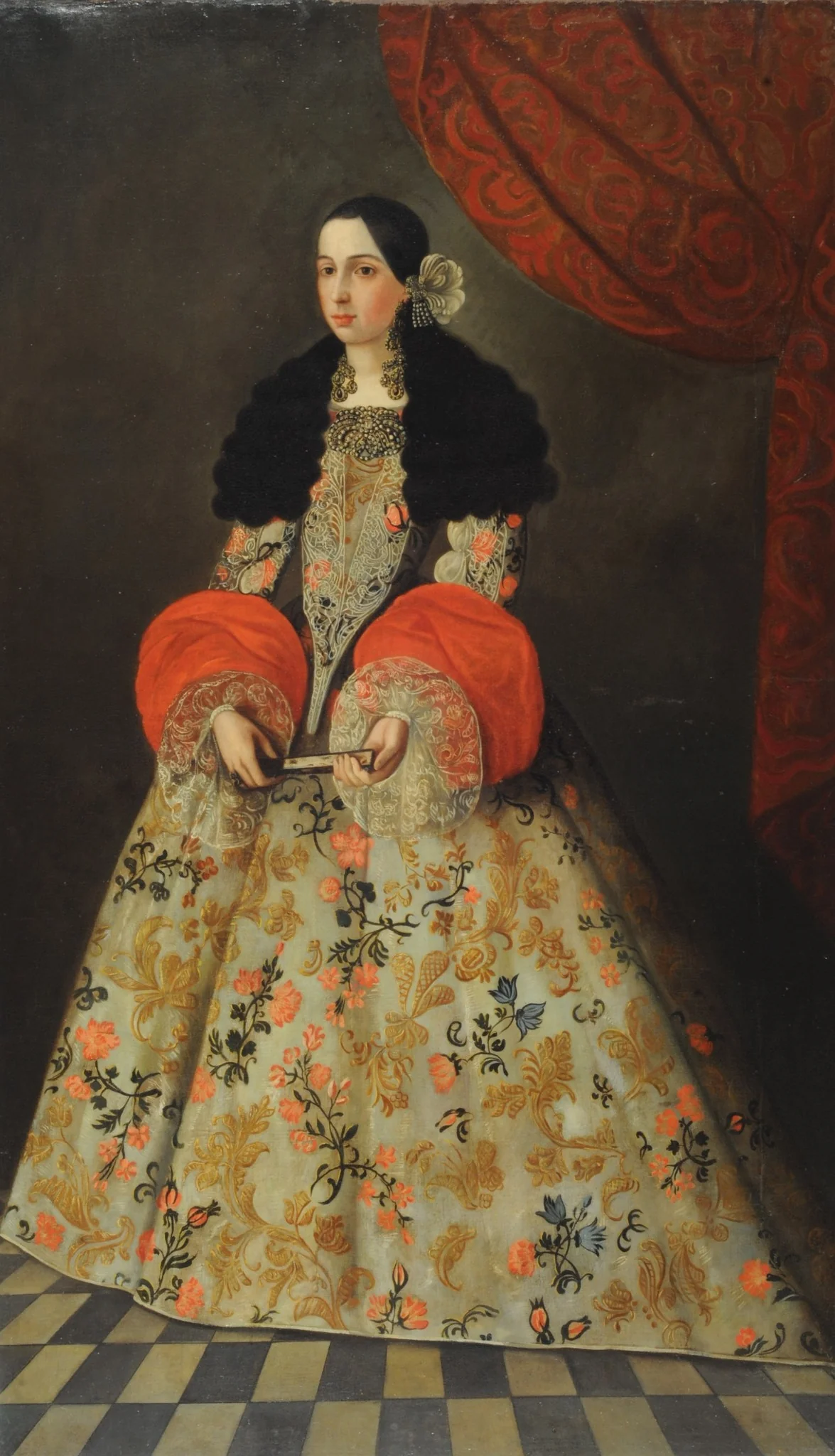 Portrait of an unknown woman