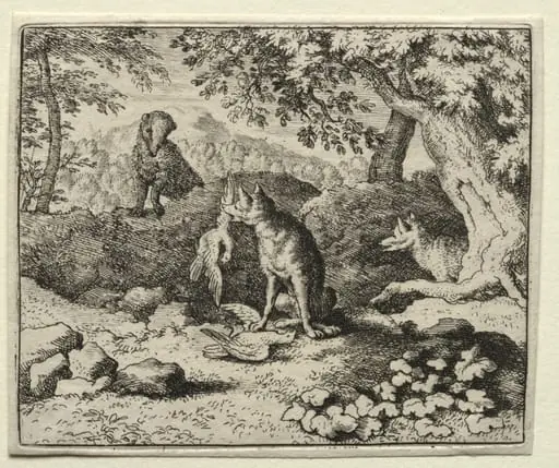 Reynard the Fox:  Badger Comes to Warn Reynard