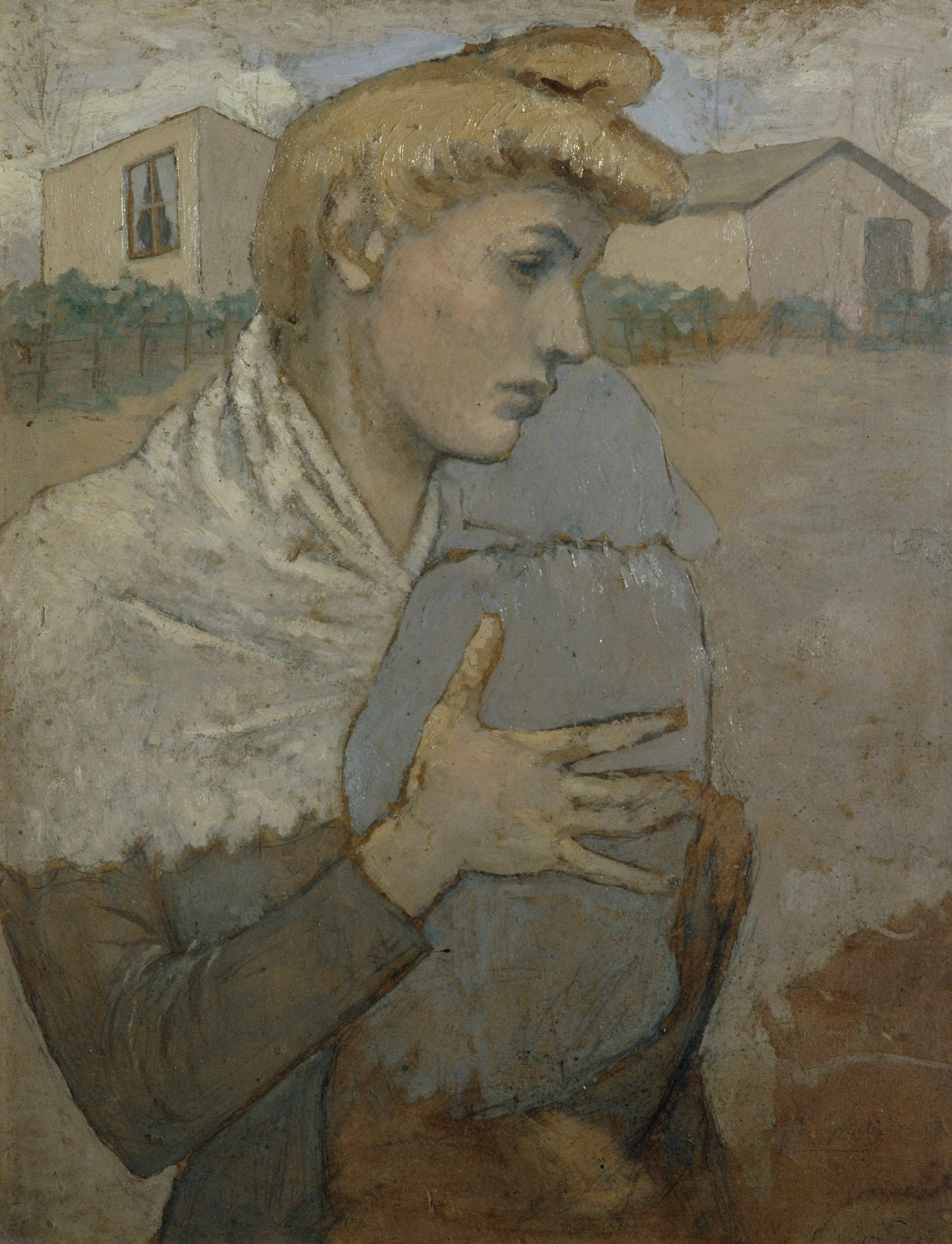 Maternity, by Julio González, unspecified, 1906