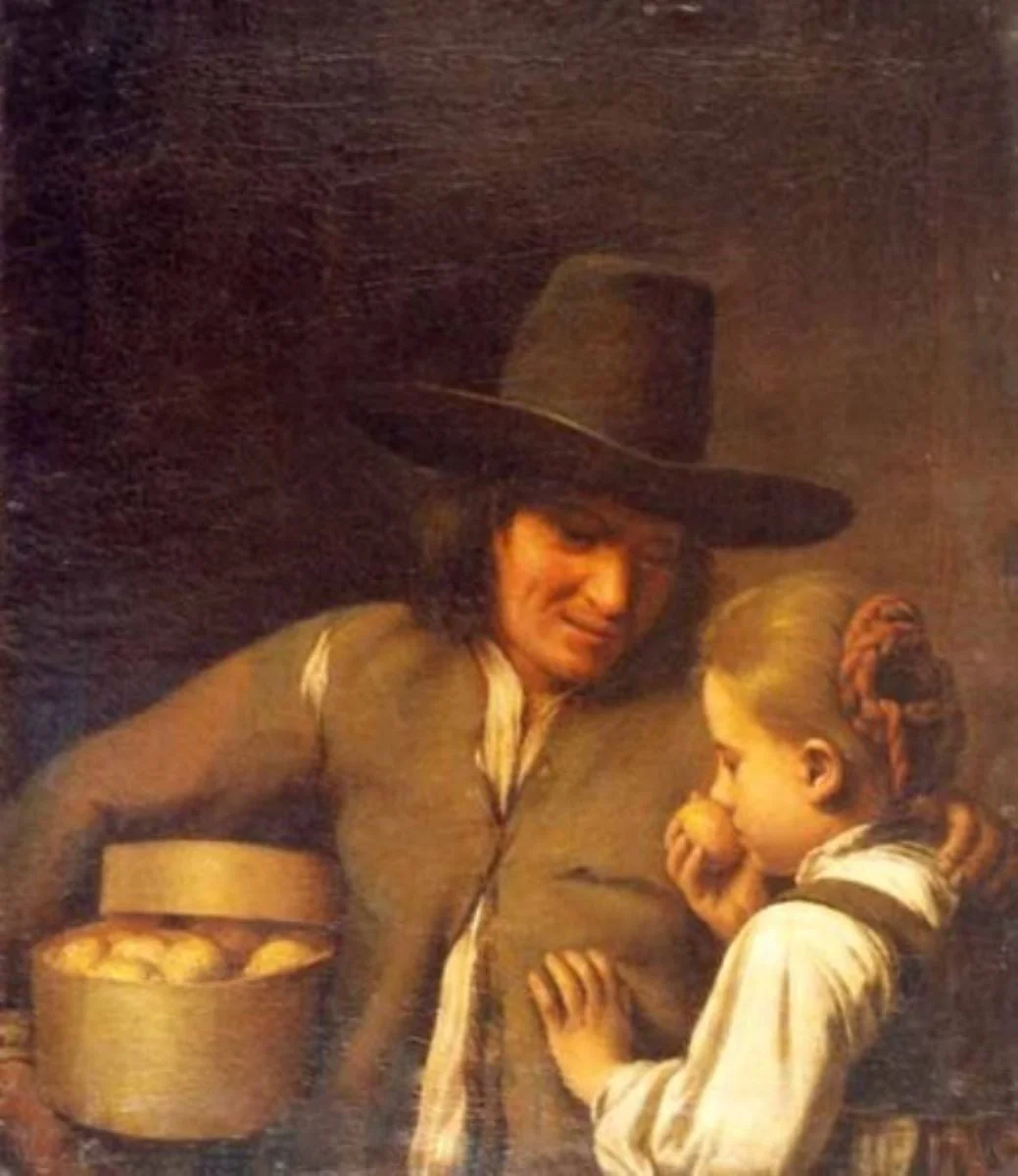 Vânzătorul de lămâi, by Unknown, unspecified, 1650