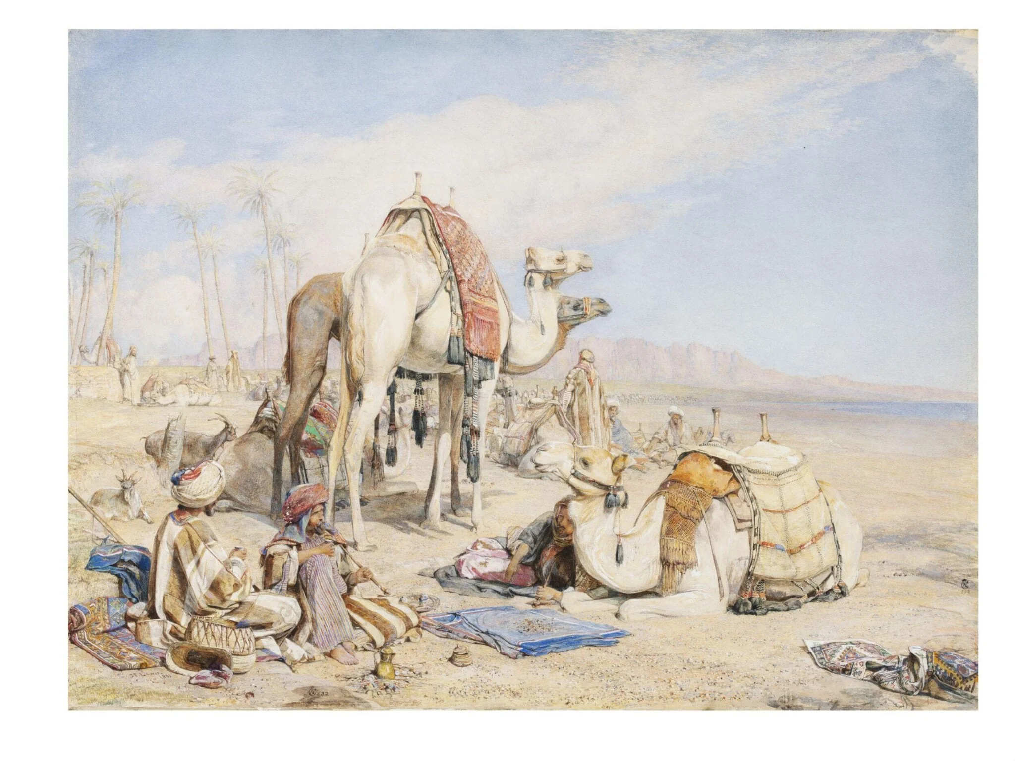 A Halt in the Desert