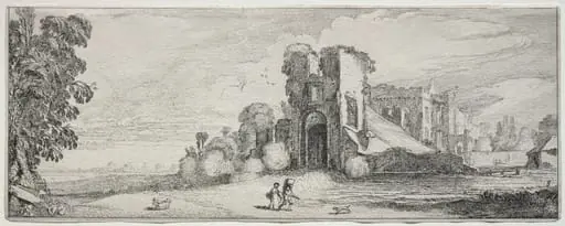 Some Pleasing Landscapes and Ruins of Ancient Monuments: Brederode Castle
