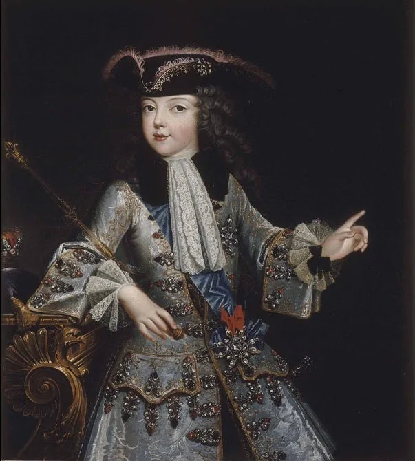 Portrait of a young Louis XV of France (1710-1774)