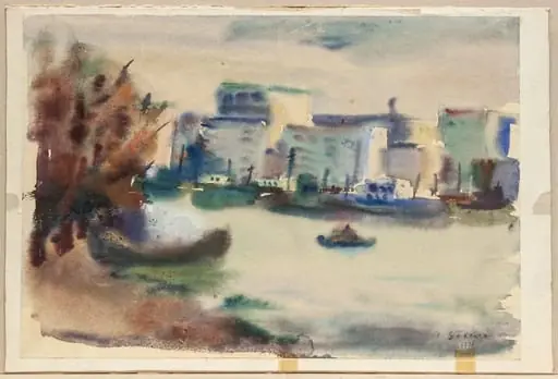 Construcții în port
