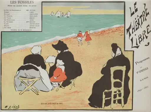 Les Fossiles (Program from Théâtre Libre)