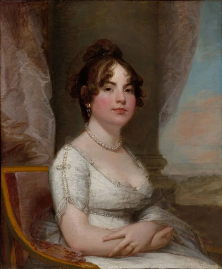 Elizabeth Beltzhoover Mason, by Gilbert Stuart, unspecified, 1804