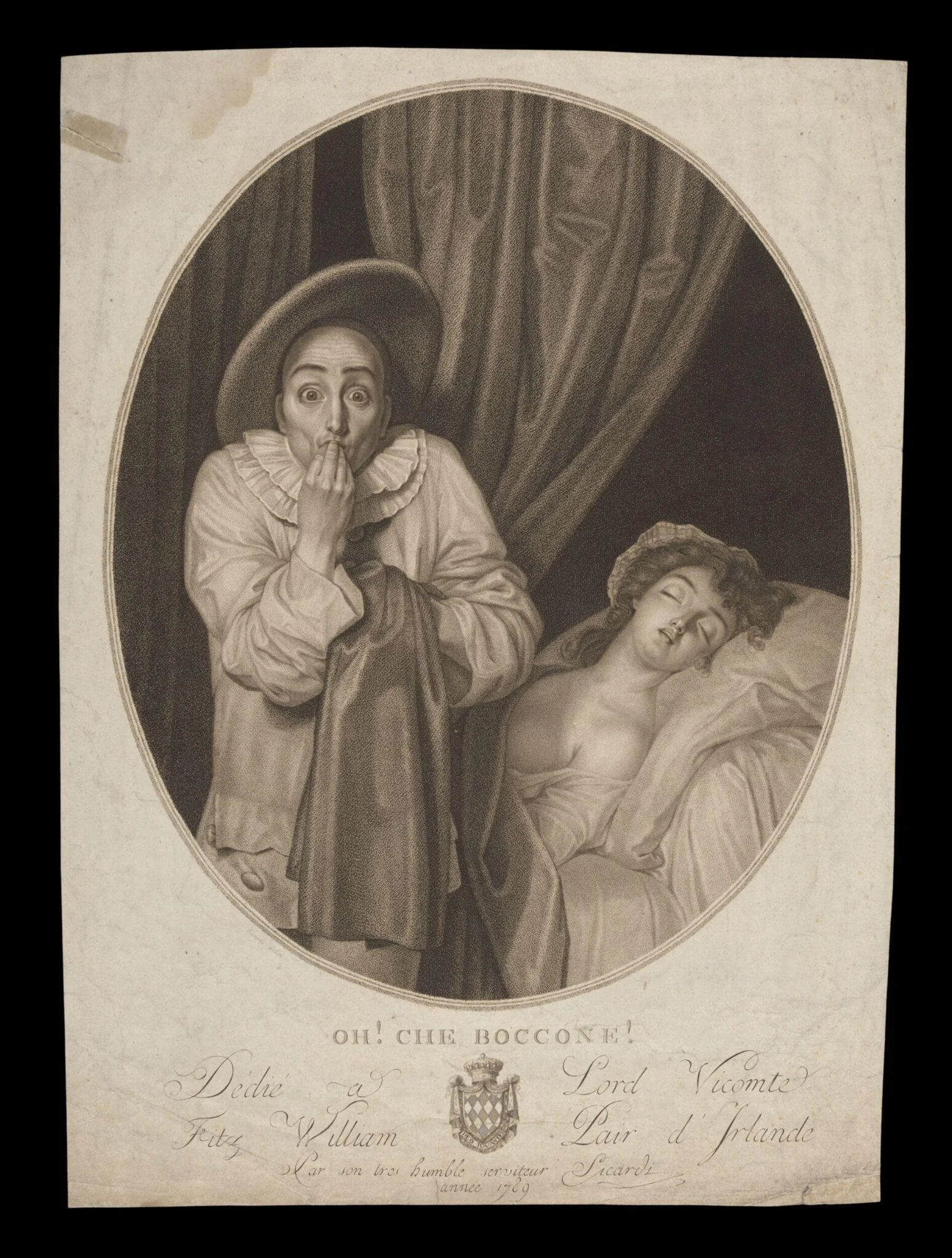 H Beard Print Collection, by Louis Sicardi, 1789